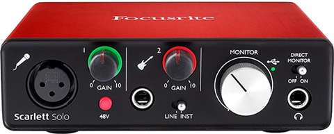 Focusrite Scarlett Solo 2nd Gen Audio Interface (USB), C - CeX (UK